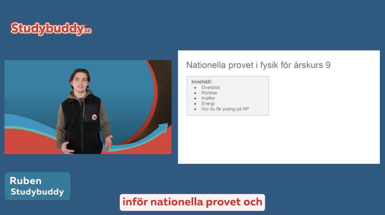 fysik nationella proven
